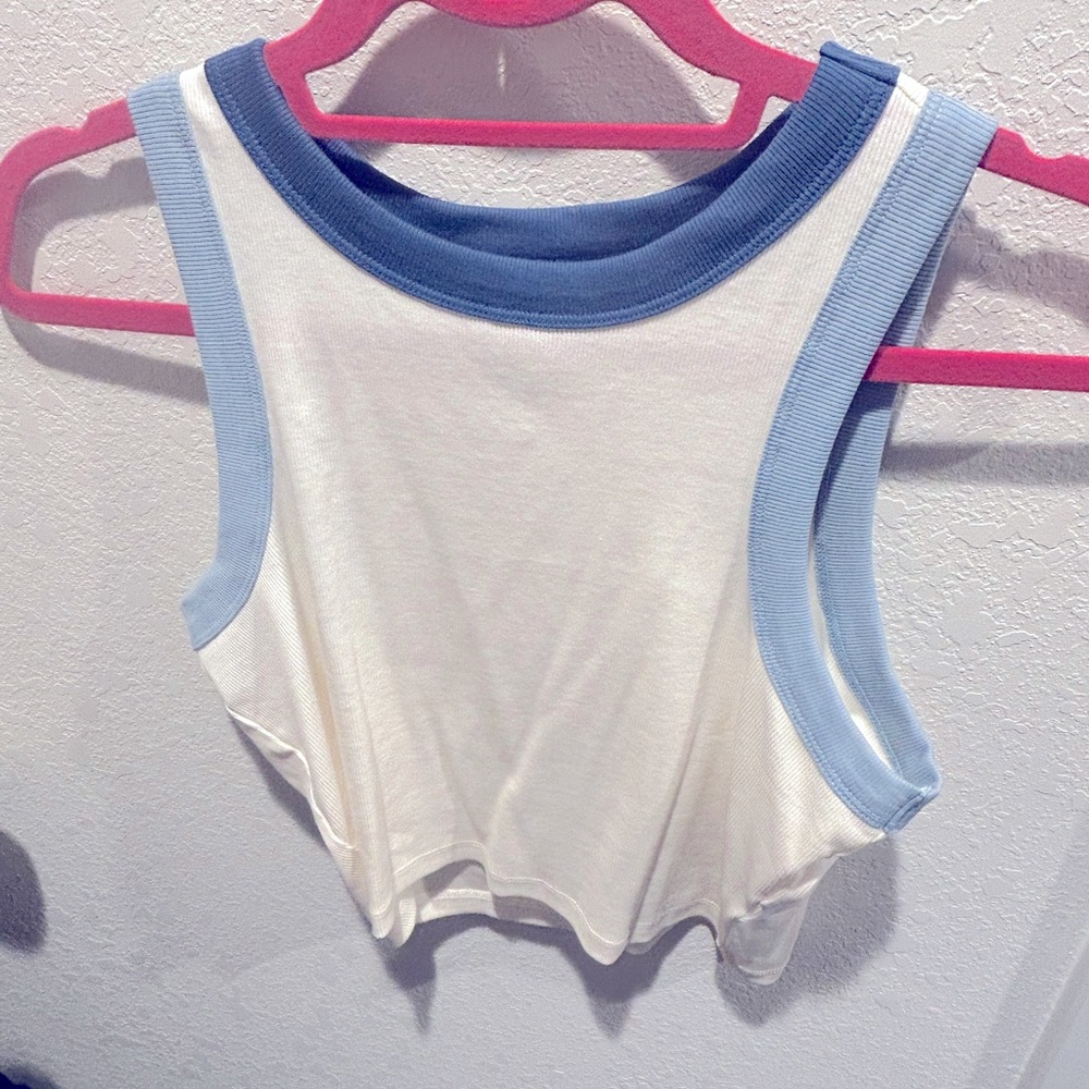 Madewell brightside crop tank